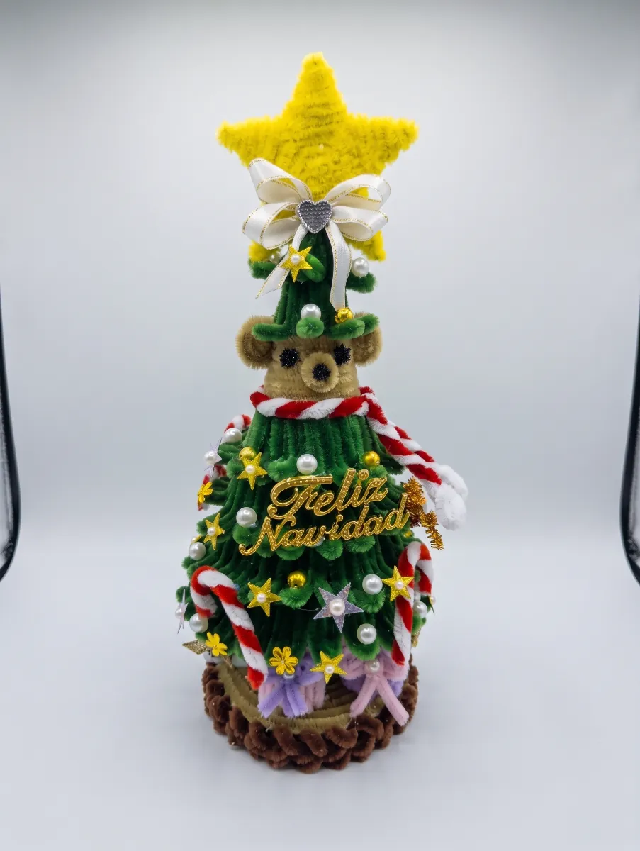 Árbol de Navidad con Osito